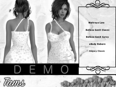 Second Life Marketplace - DEMO - Tams - Dress - Qod